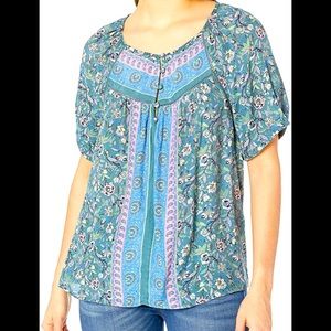 Lucky button down blouse